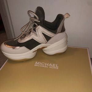 michael kors olympia trainers